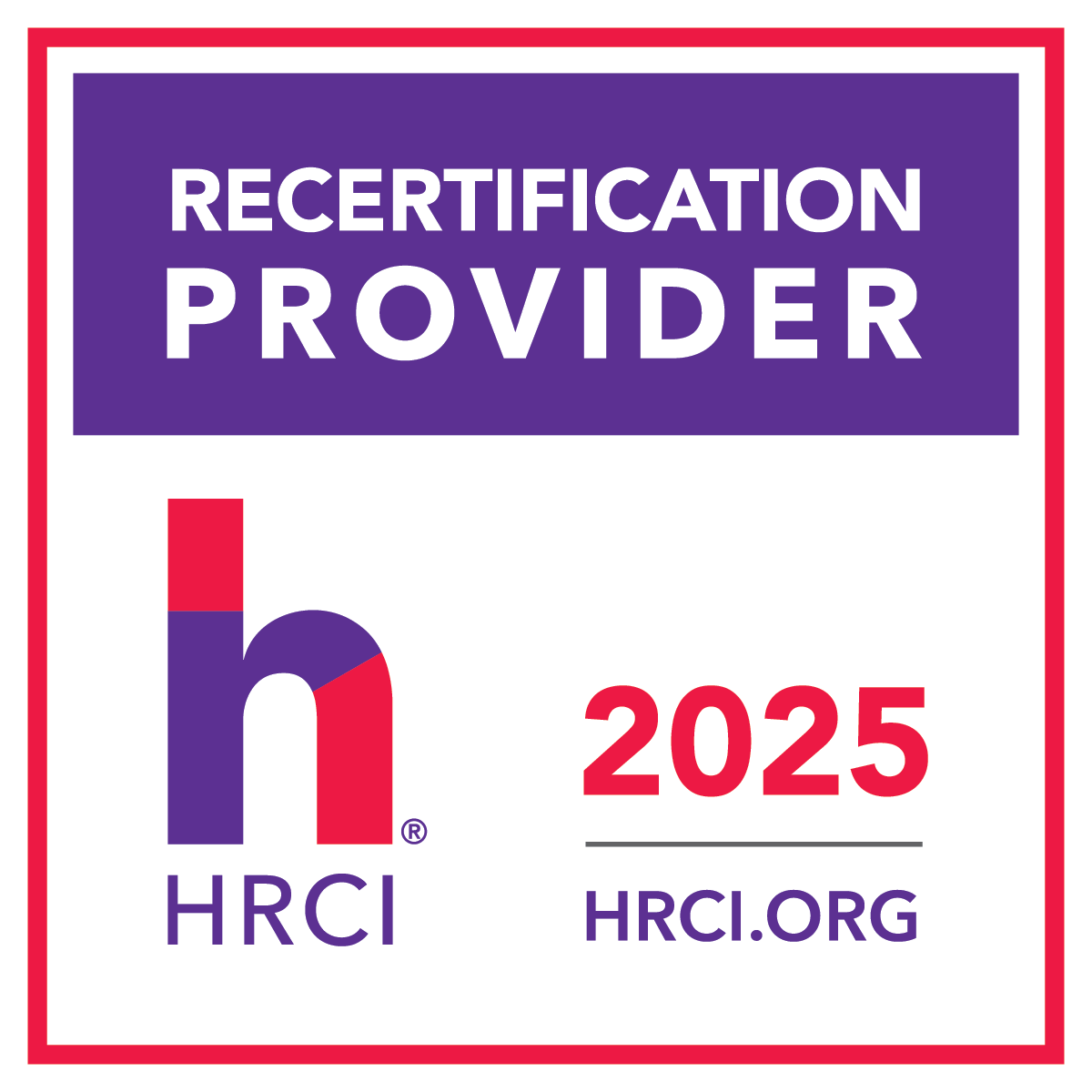 HRCI Recertification Provider