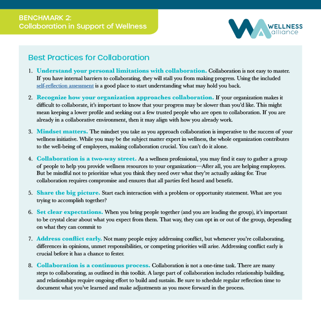 Best Practices for Collaboration