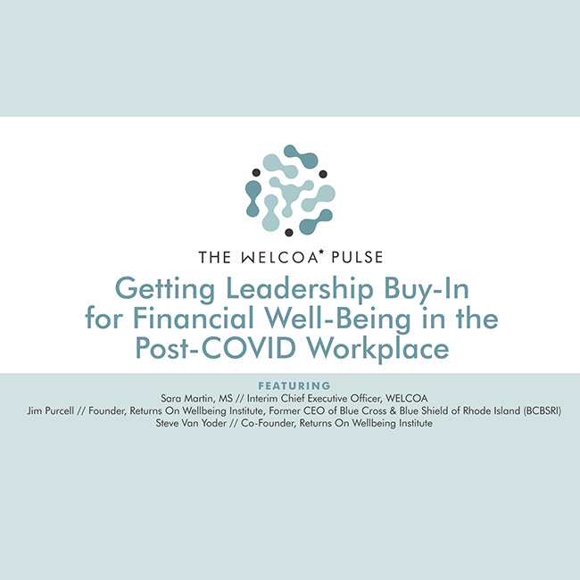 Employee Financial Well-Being with Jim Purcell and Steven Van Yoder