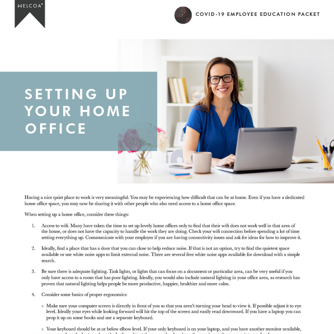 Setting Up Your Home Office