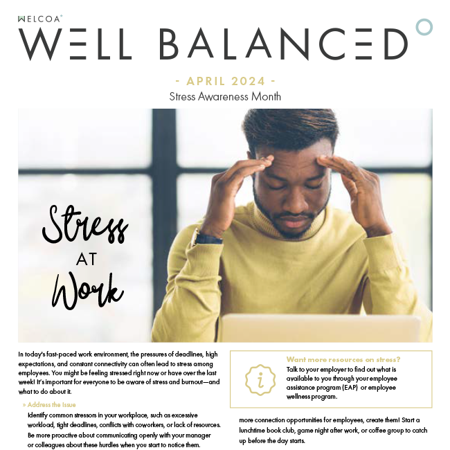 Well Balanced: April 2024