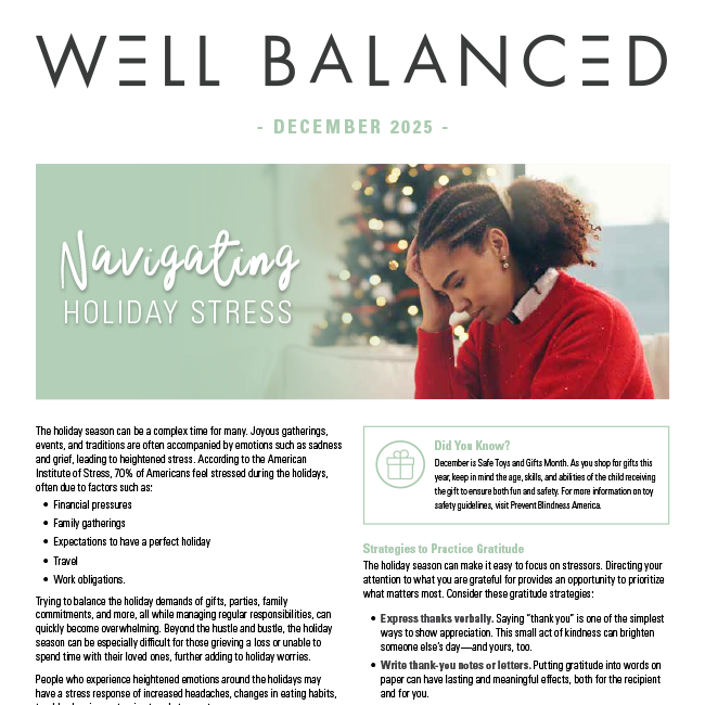 Well Balanced: December 2025