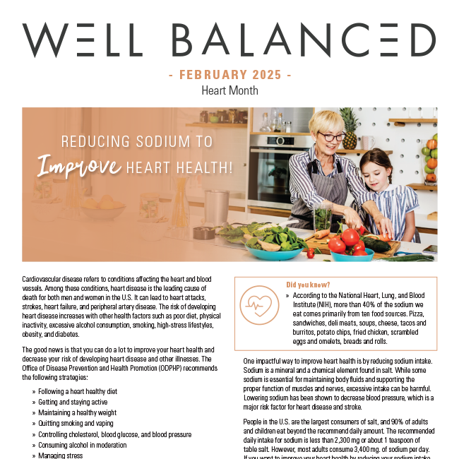 Well Balanced: February 2025