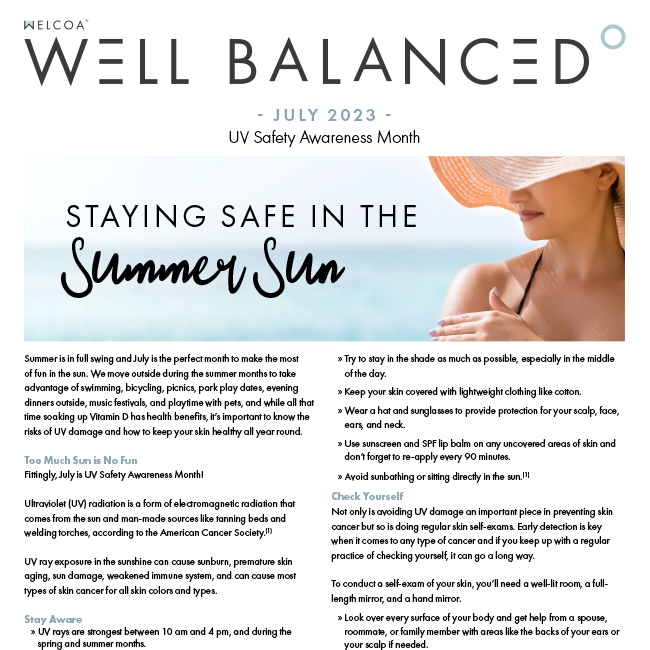 Well Balanced: July 2023