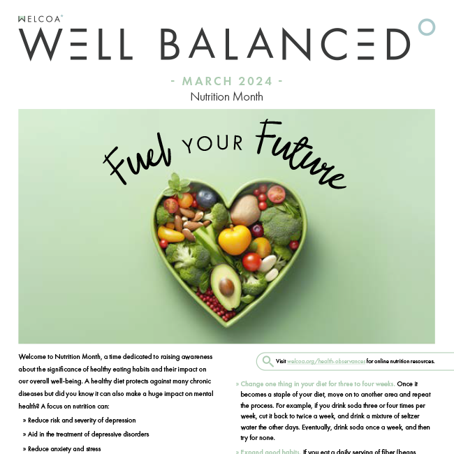 Well Balanced: March 2024