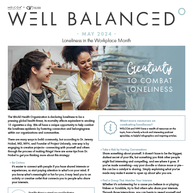 Well Balanced: May 2024