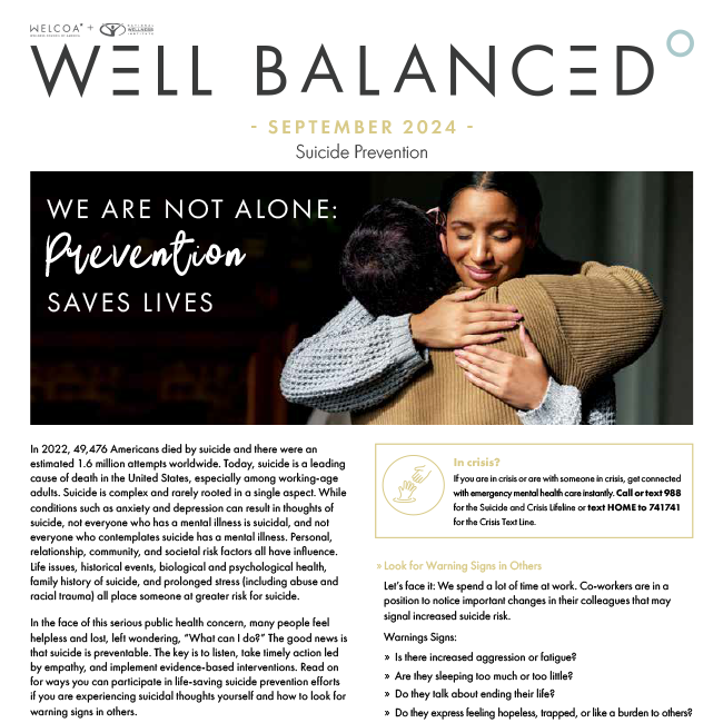 Well Balanced: September 2024